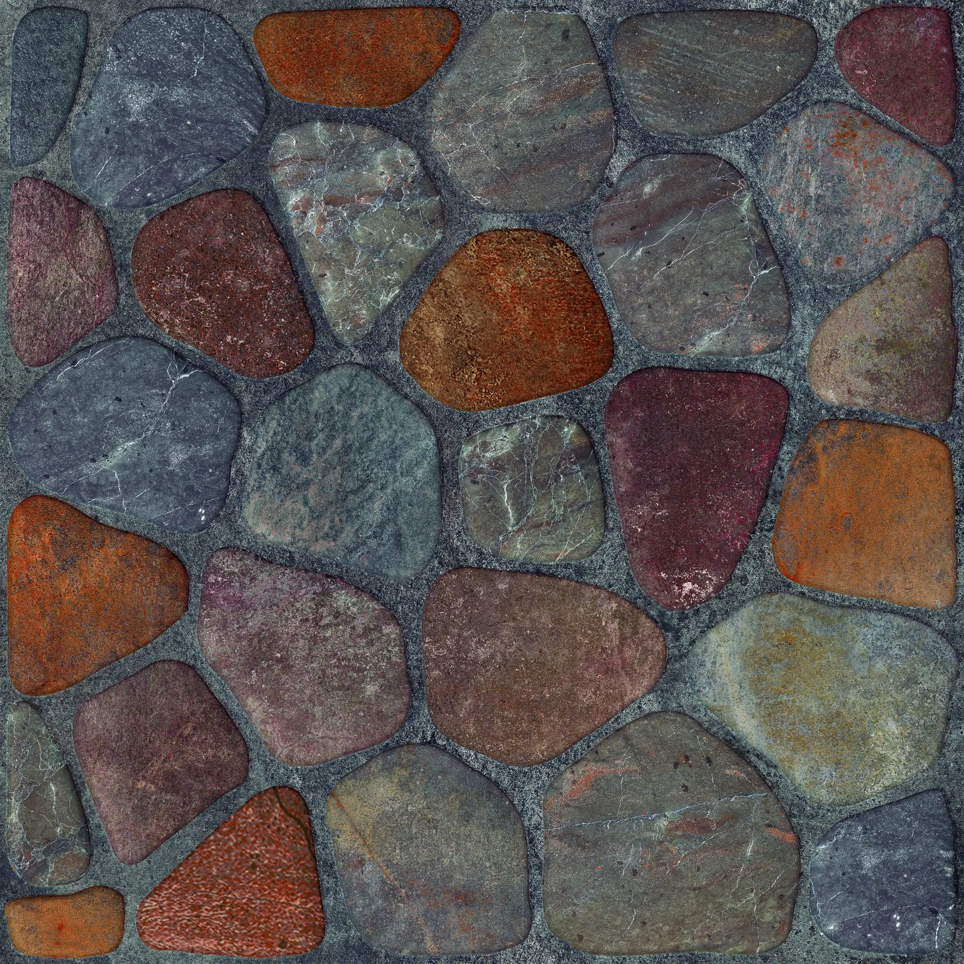 Piso Cerámico Rockmont Fd Mix 33X33 Cm Lamosa Cobertura: 1.76 M² Por Caja Pq6443, (Precio Por Metro) - Image 4