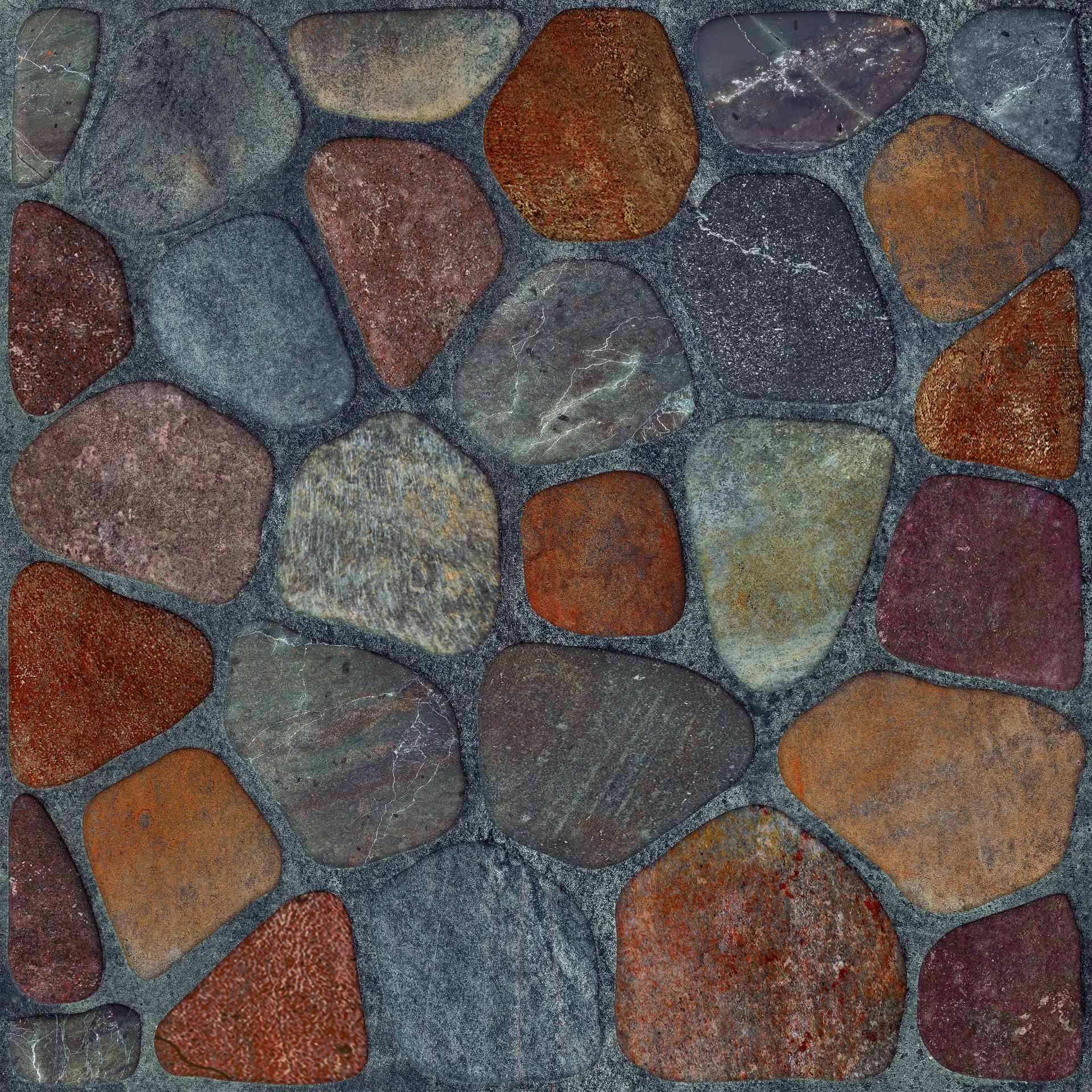 Piso Cerámico Rockmont Fd Mix 33X33 Cm Lamosa Cobertura: 1.76 M² Por Caja Pq6443, (Precio Por Metro) - Image 7