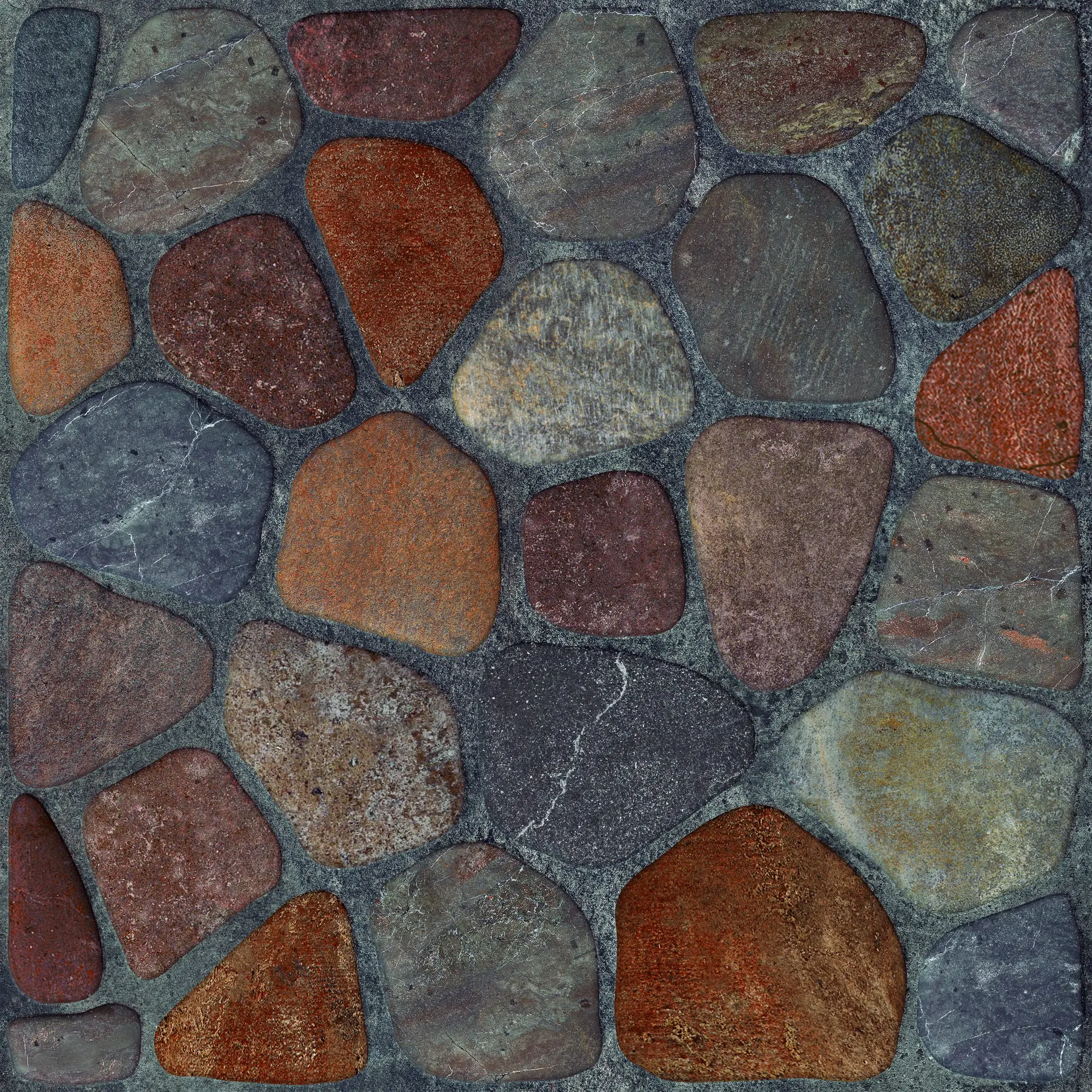 Piso Cerámico Rockmont Fd Mix 33X33 Cm Lamosa Cobertura: 1.76 M² Por Caja Pq6443, (Precio Por Metro) - Image 8