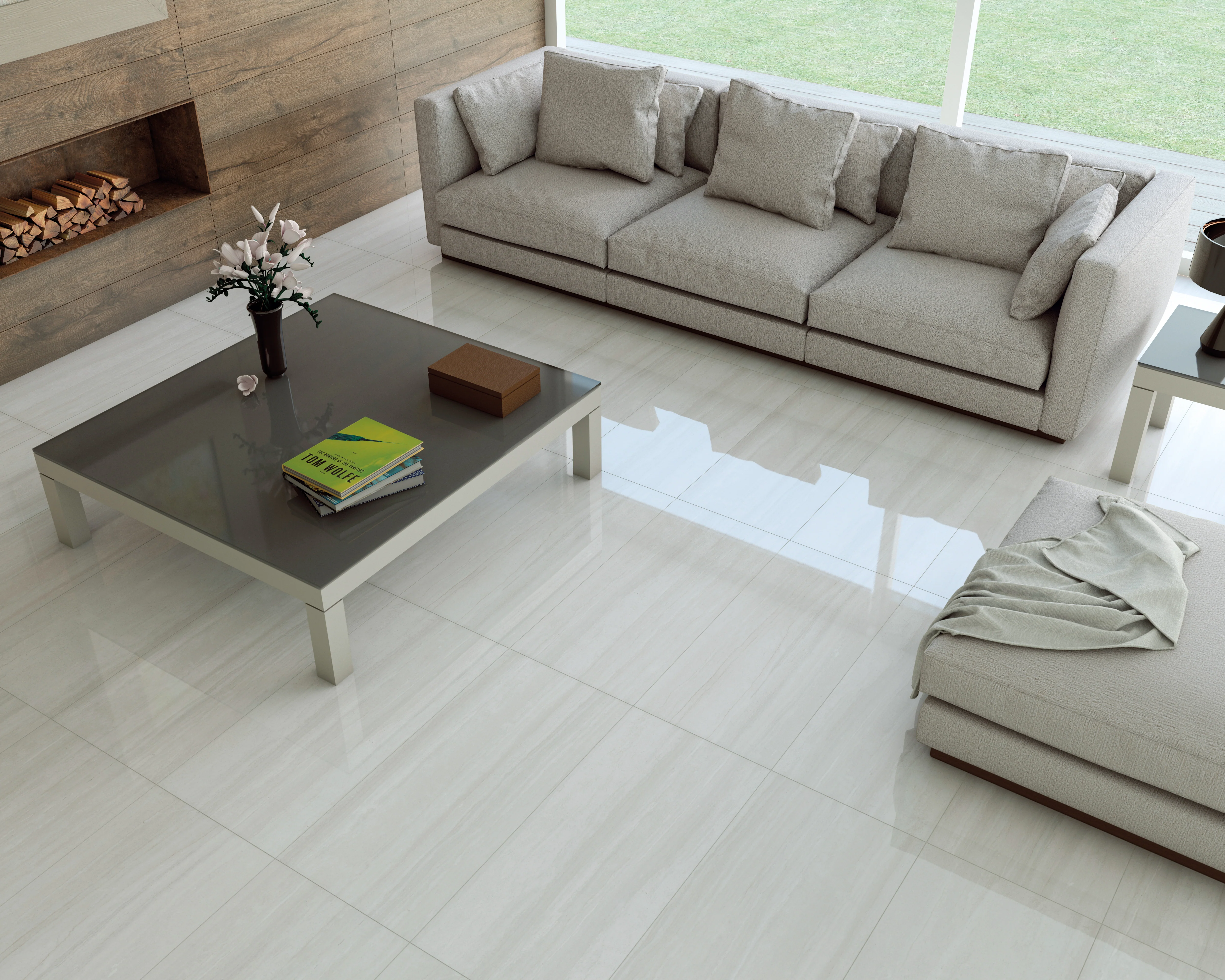 Piso Cerámico Supergres Rectificado Moncler 45X90 Cm Cesantoni Cobertura: 1.63 M² Por Caja Pq3229, (Precio Por Metro) - Image 3