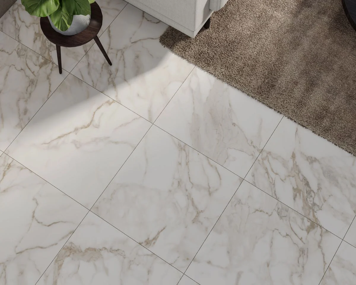 Piso Mazarello Rectificado Brillante Sg, Porcelánico 61 X 61 Cm, (Precio Por Metro) - Image 3