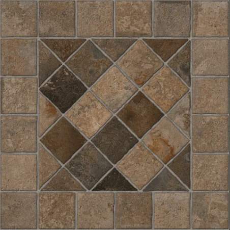 Piso Piedra Asis Fd Terracota 1a 44x44 1.92mt Lasisfd14hx (precio por metro)