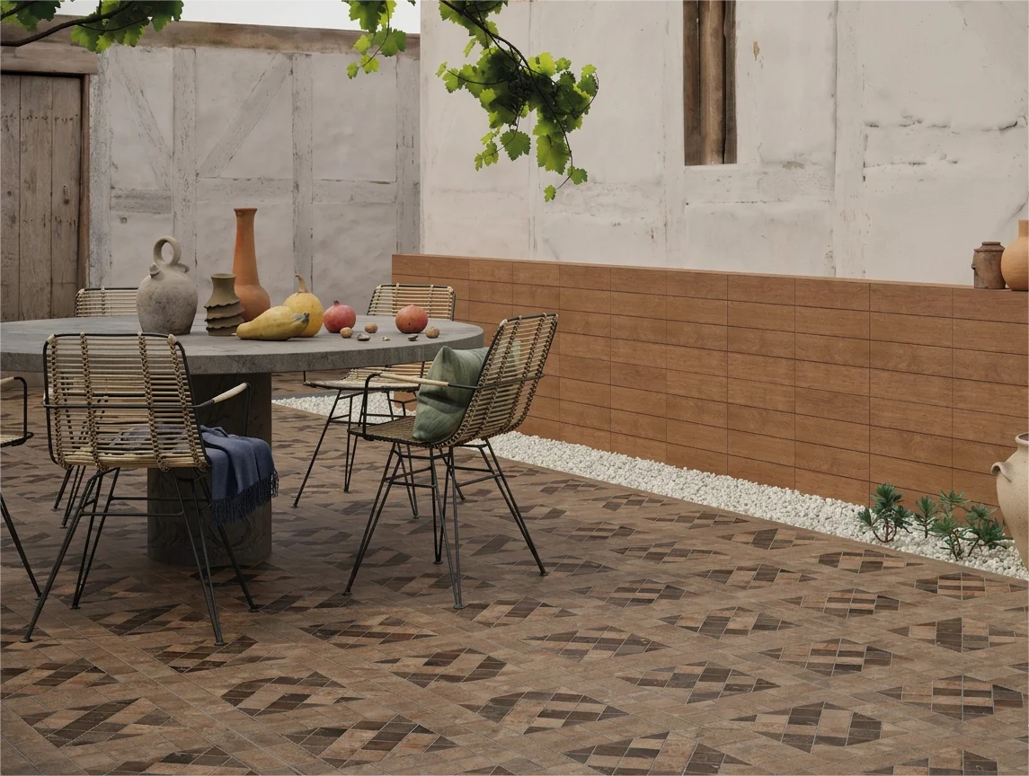 Piso Piedra Asis Fd Terracota 1a 44x44 1.92mt Lasisfd14hx (precio por metro) - Image 2