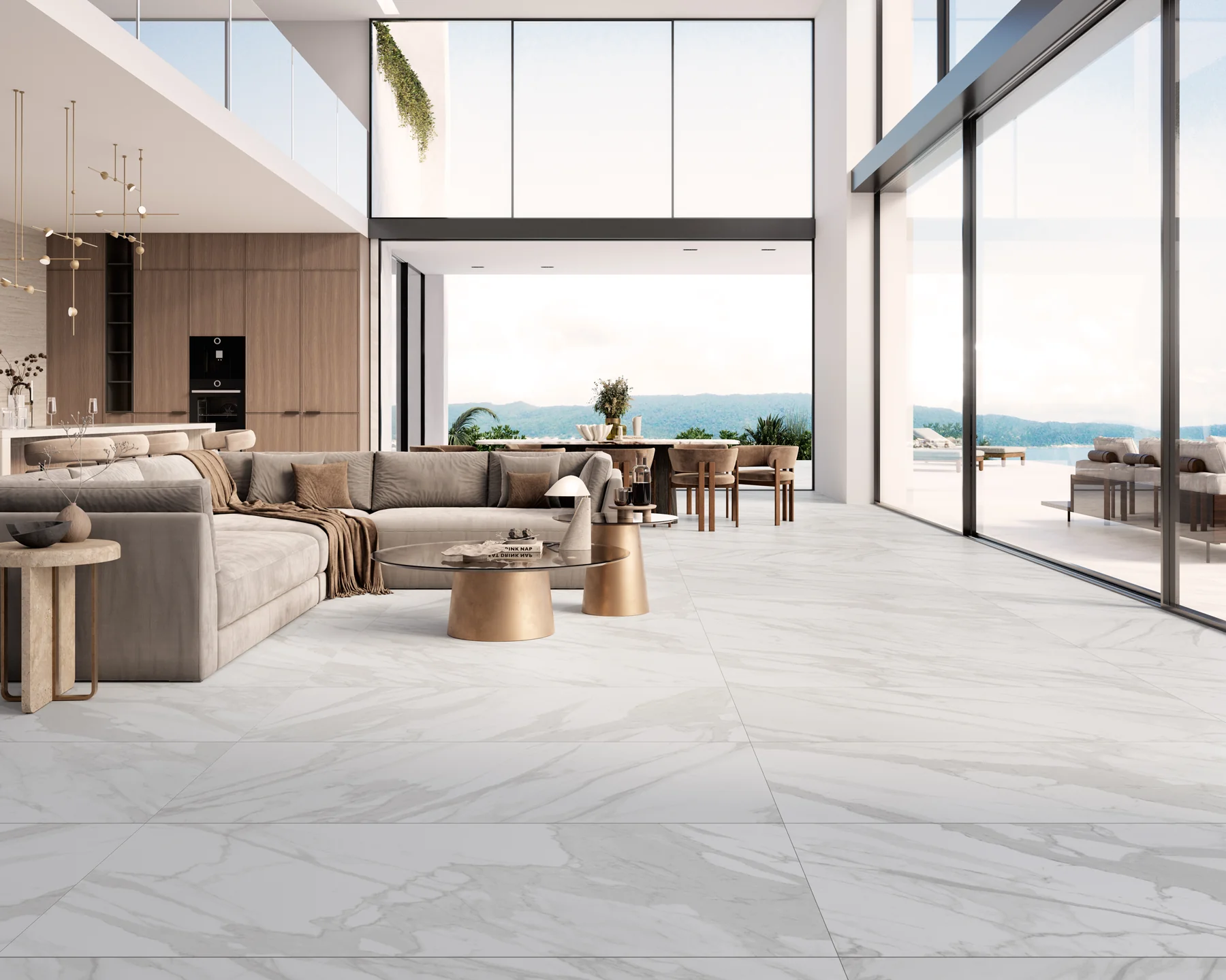 Piso Porcelanico Casablanca Mate 80X160 2.56Mt, (Precio Por Metro) - Image 3