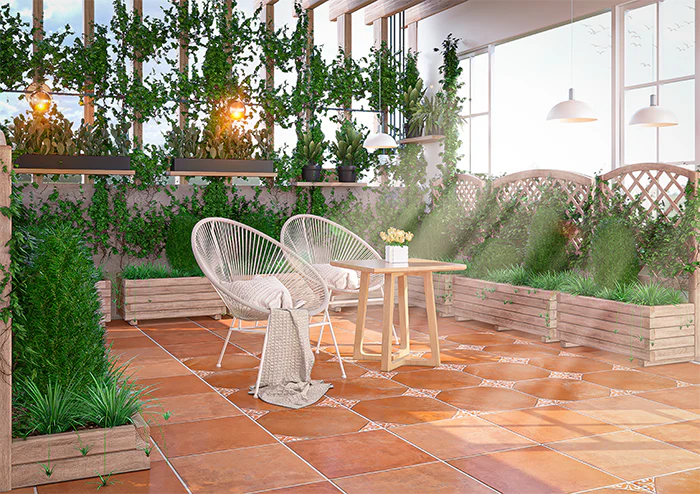 Piso Saltillo Cotto 45X45 1.62Mt (precio por metro) - Image 2