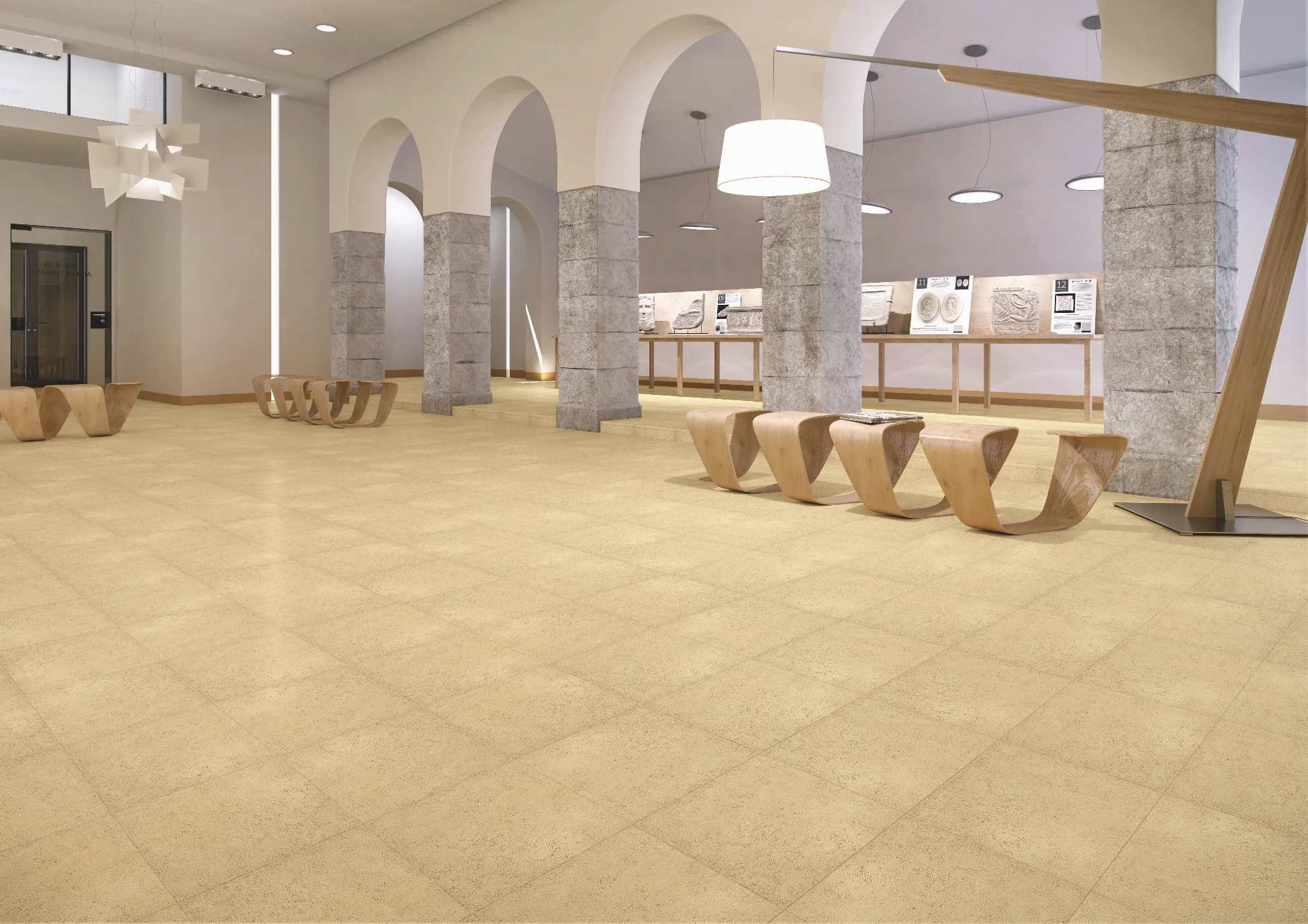 Piso Troya Beige 40x40 (precio por caja)