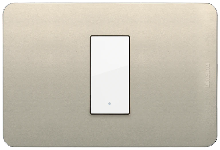 Placa de aluminio color Perla 1 mod. (Incluye chasis) 1323113