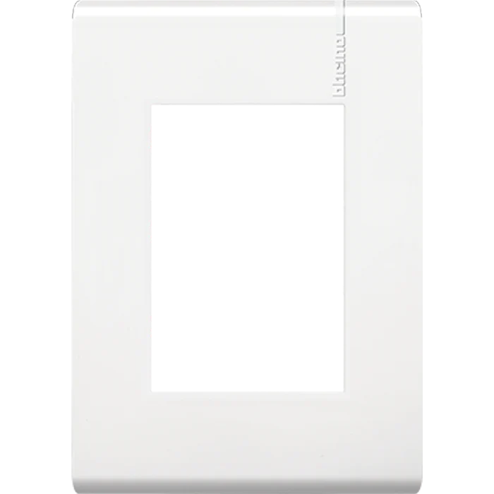 Placa Chasis 3 Módulos Blanco Modus Pro Ec4120