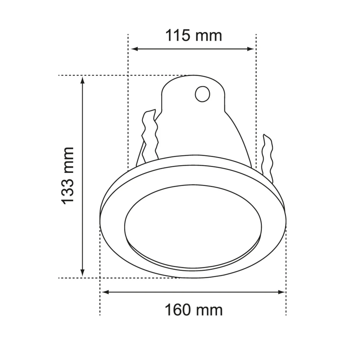 Plafón Empotrable Olmo Led Satinado Ydled-1500/65/St - Image 6