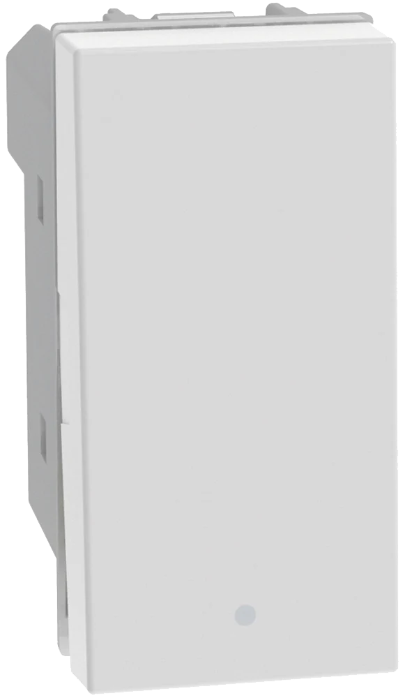 Pulsador NA Blanco Jw4005Q 10A, 127-277V, 1 mod. 1322097