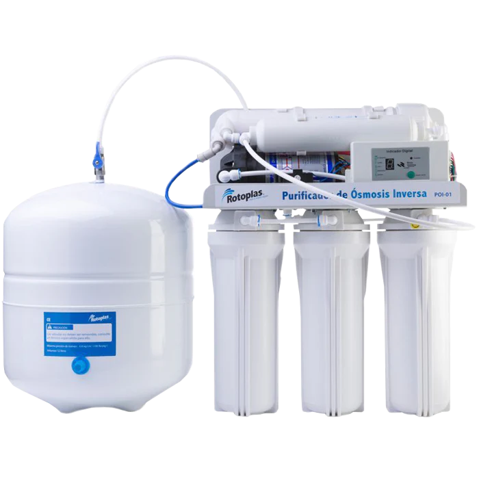 Purificador De Agua Rotoplas Ósmosis Inversa 185L Blanco Pg9980