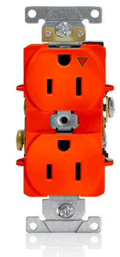 Receptáculo Industrial De Grado Hospitalario 15A-125V Ec7702