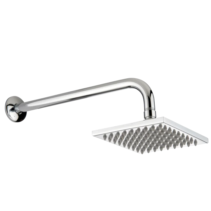 Regadera Completa Con Brazo Y Chapetón, Acabado Cromo, Modelo 4513B, Dica