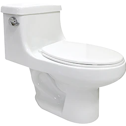 Sanitario One Piece Ava Cato | Alargado | Cierre Estándar | 4.8 L | Blanco