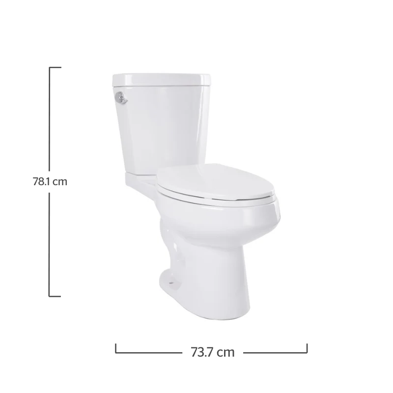 Taza Alargada Blanca Real Tz2031A021 Cerámica Pm5542 - Image 2