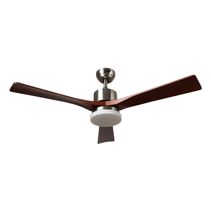 Ventilador De Techo Masterfan 52Pulg Luz Y Control Wifi Satinado Cava Ev1112