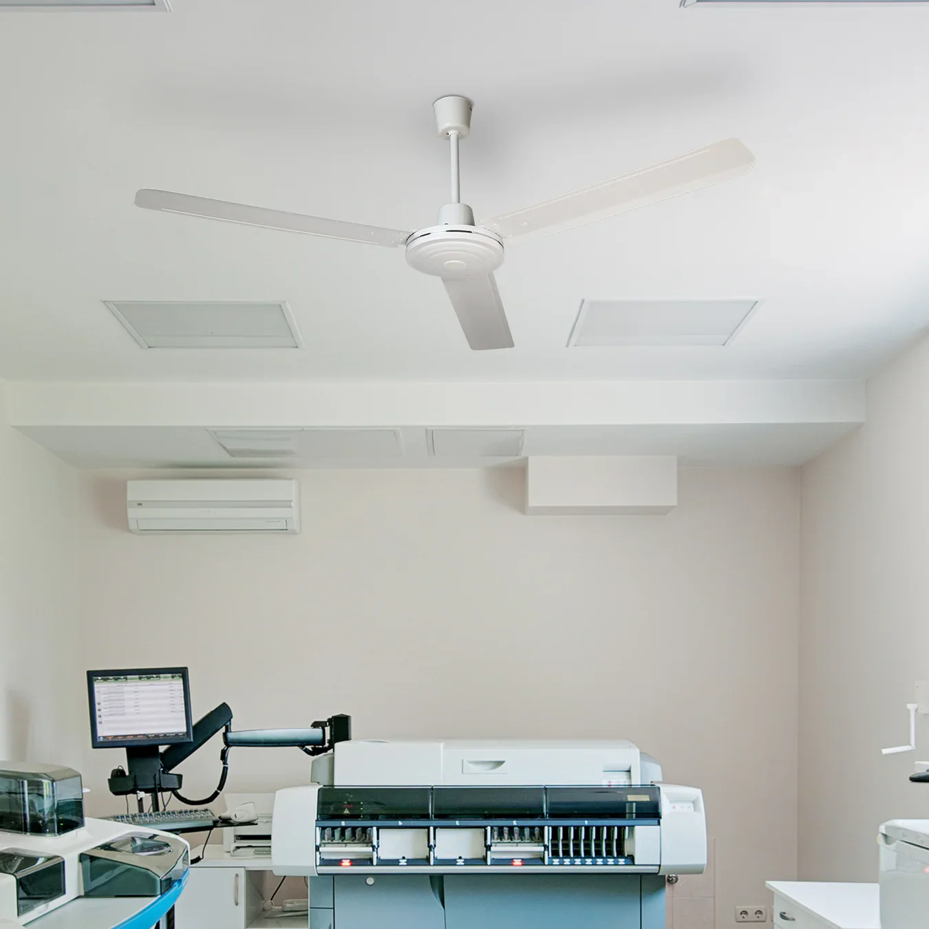 Ventilador De Techo Masterfan Hércules 56Pulg 5 Velocidades 3 Aspas Blanco Ev1999 - Image 2